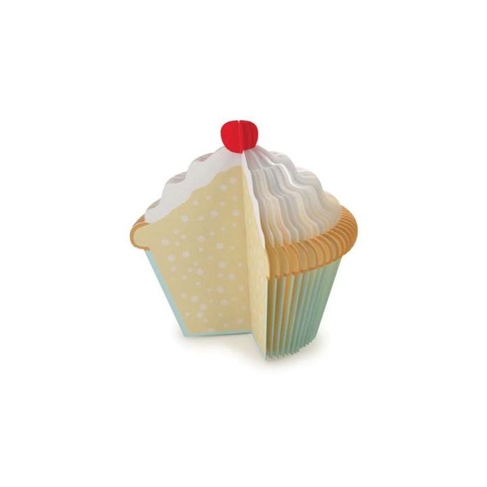 Kikkerland ST11CA MEMO PAD CUPCAKE