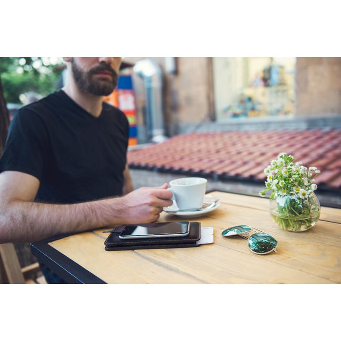 VOLTERMAN Travel wallet-brown