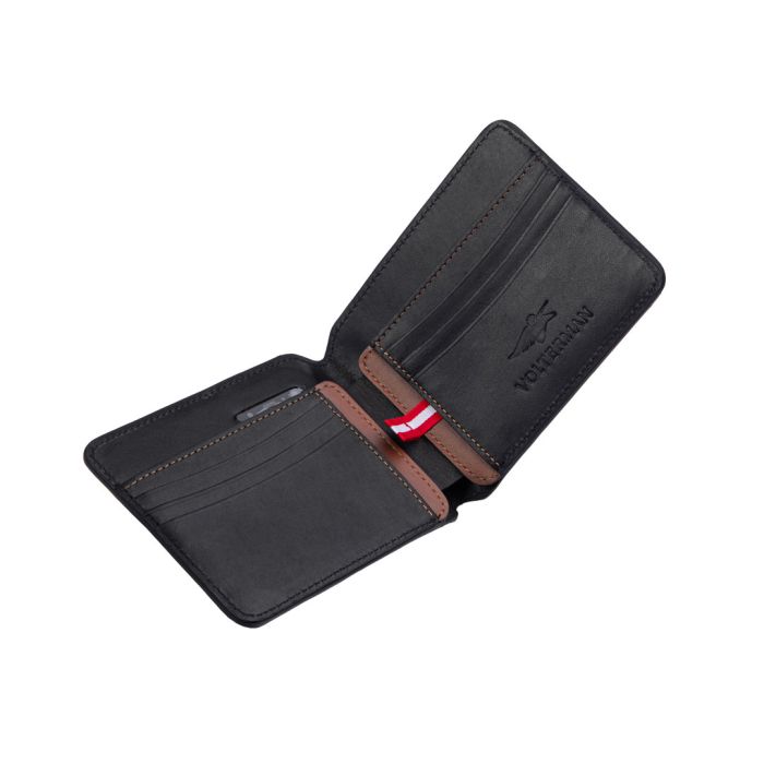 VOLTERMAN Bifold wallet-black