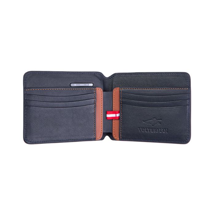 VOLTERMAN Bifold wallet-blue