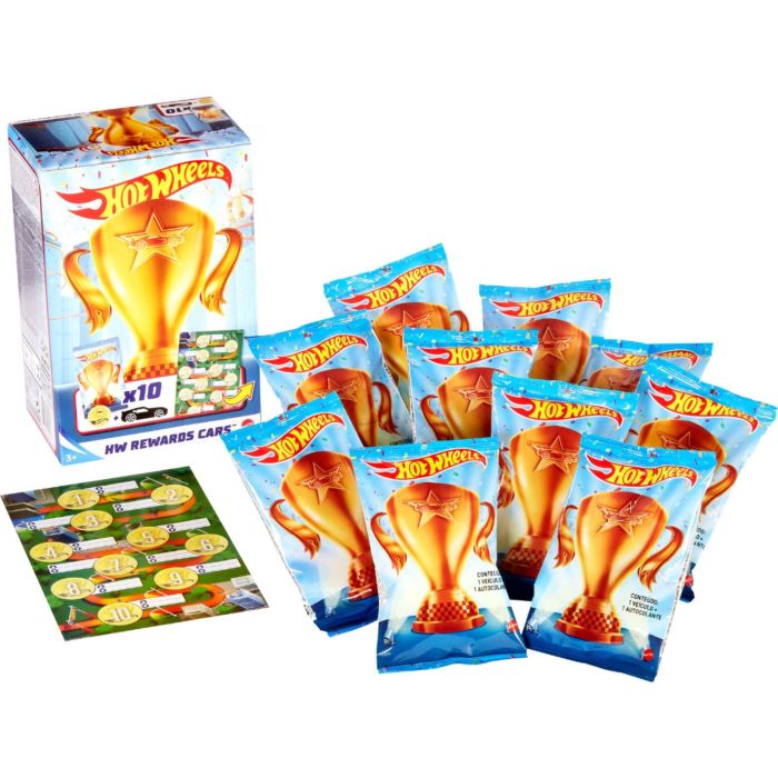HW REWARDS CAR 10PK_GWN97