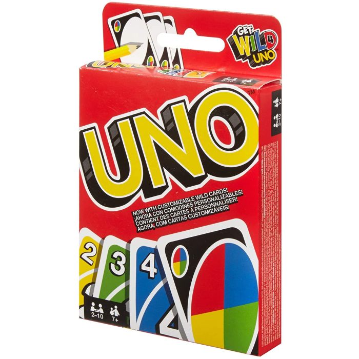 Games UNO CARD GAME DISPLAY INTL_W2087