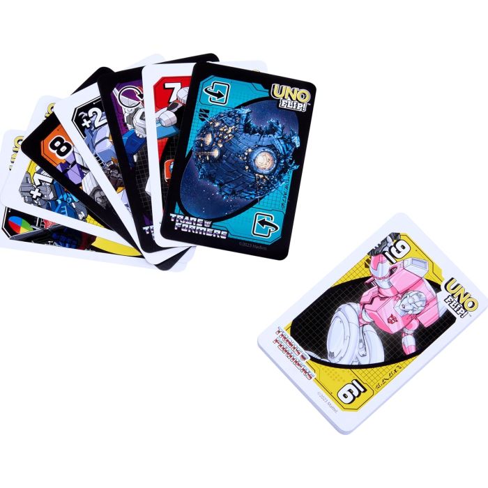 GAMES UNO FLIP TRANSFORMERS_HXJ49