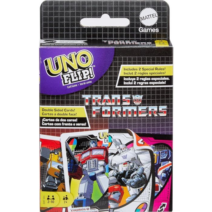 GAMES UNO FLIP TRANSFORMERS_HXJ49