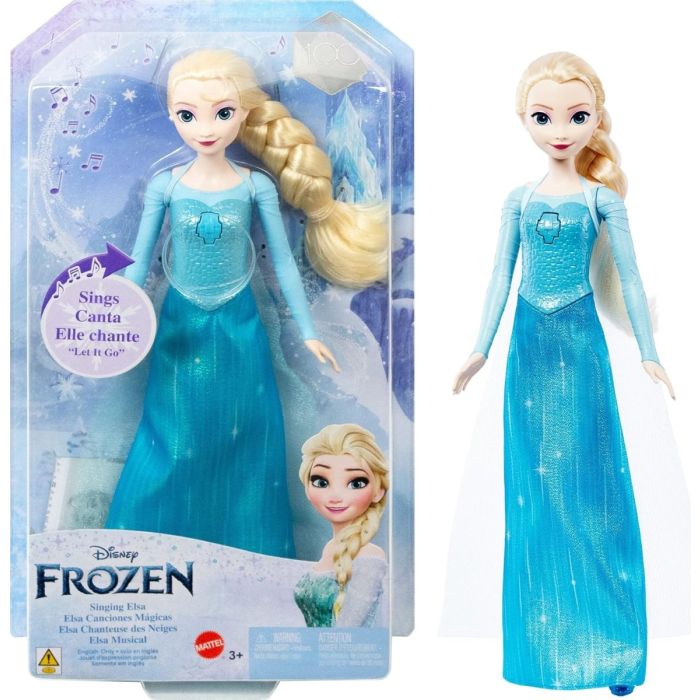 DP FROZEN FASHION DOLLS SINGING DOLL ELSA ENG_HLW55