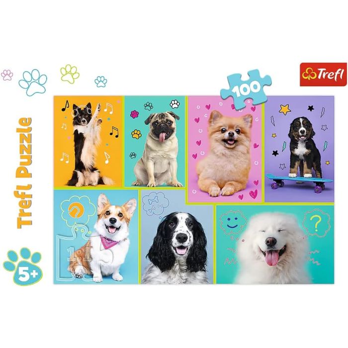 Trefl Puzzles 16421 Dogs New_TR100-CMB