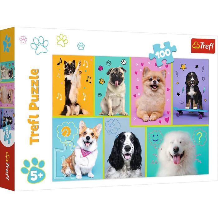 Trefl Puzzles 16421 Dogs New_TR100-CMB