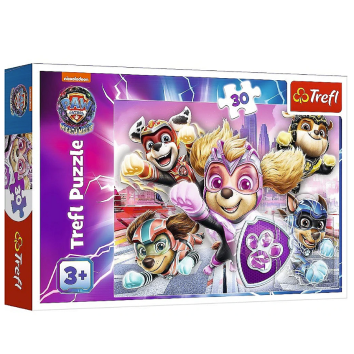 Trefl Puzzles - 30_TR30-CMB 18298 City's Heroes / Paw Patrol