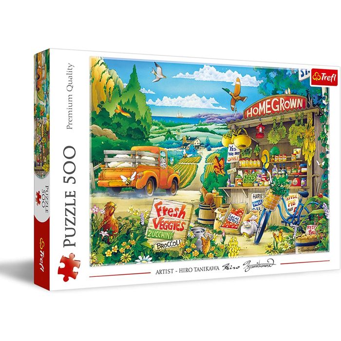 Trefl Puzzles 37352 Morning Countryside_TR500-NTR
