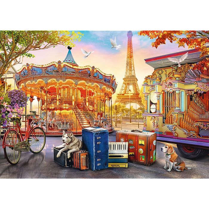Trefl Puzzles - 500 Art_TR500-ART 37426 Holidays in Paris