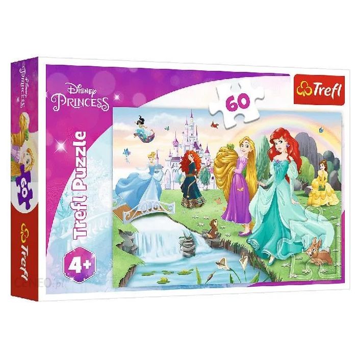 Trefl Puzzles 17361 Meet the Princesses_TR60-CMB