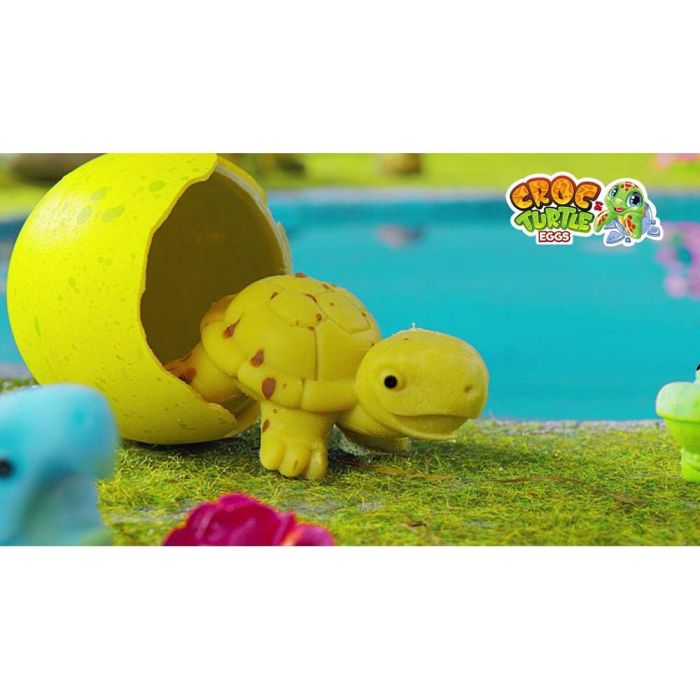 Sbabam Hatching Toy In The Egg: Crocodiles & Turtles_T070-2019