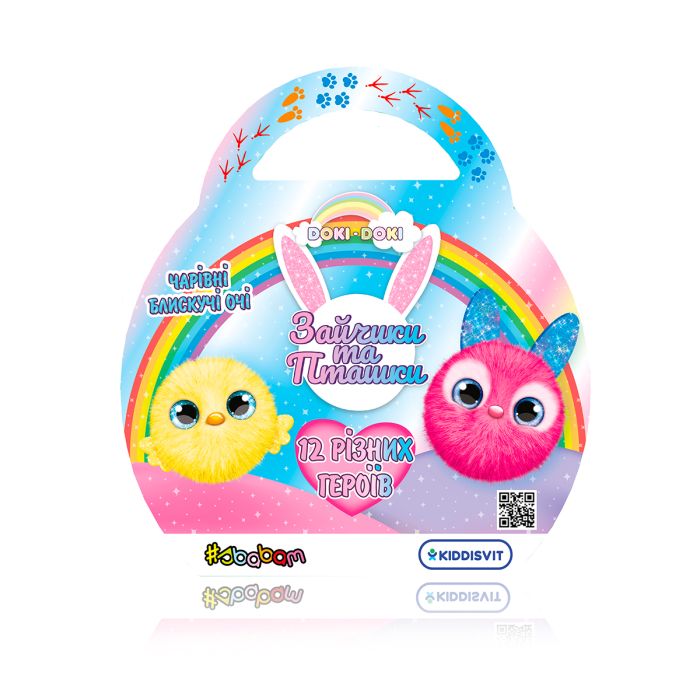 Sbabam Soft Collectible Toy "Doki Doki": Bunnies & Tweeties_T082-2019