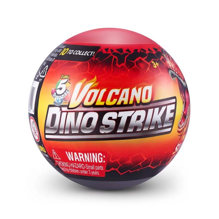 ZURU 5 SURPRISE. DINO. SERIES 4 DINO STRIKE_77200