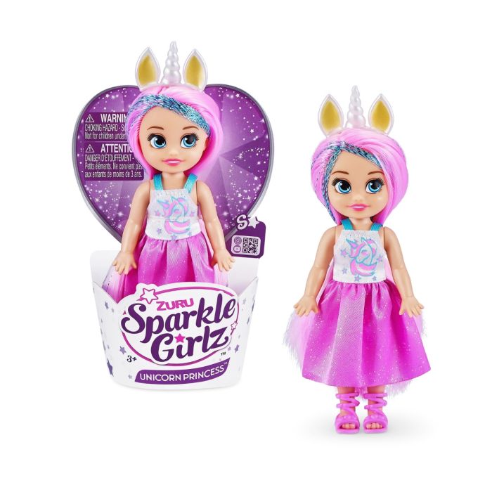 ZURU SPARKLE GIRLZ. DOLLS 10cm Prncs Cupcake_10094