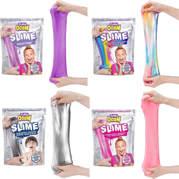 ZURU OOSH SLIME MEDIUM FOIL BAG 500g_86103