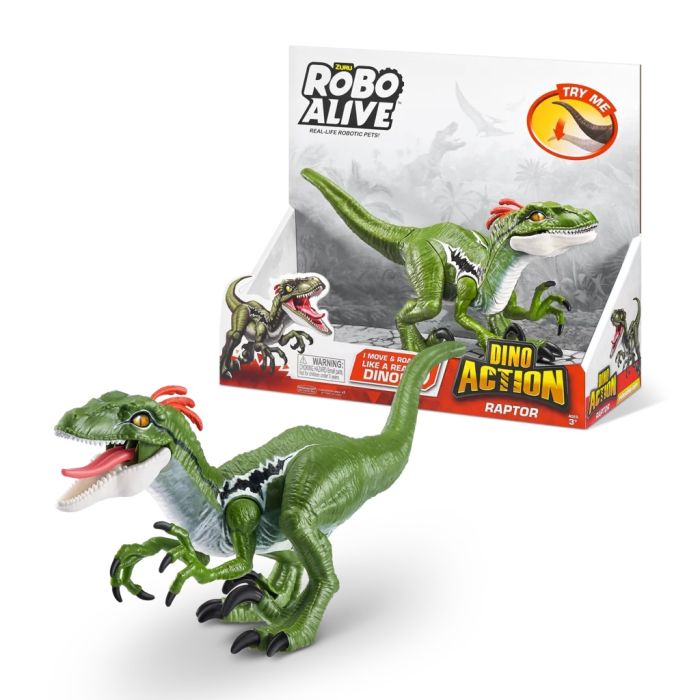ZURU ROBO ALIVE. DINO ACTION. SERIES1 Raptor_7172