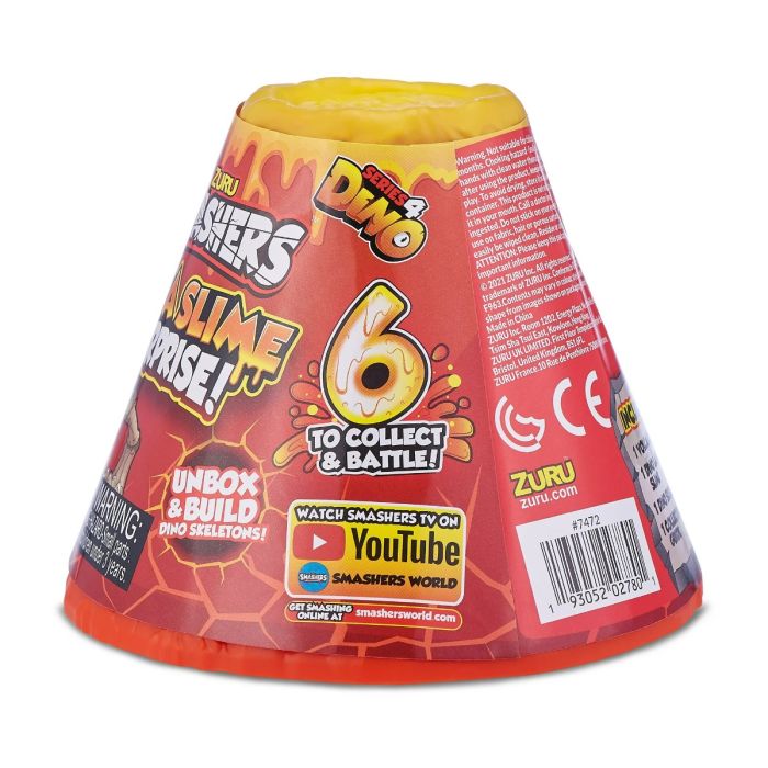 ZURU SMASHERS SMALL VOLCANO SERIES4  Lava_7472