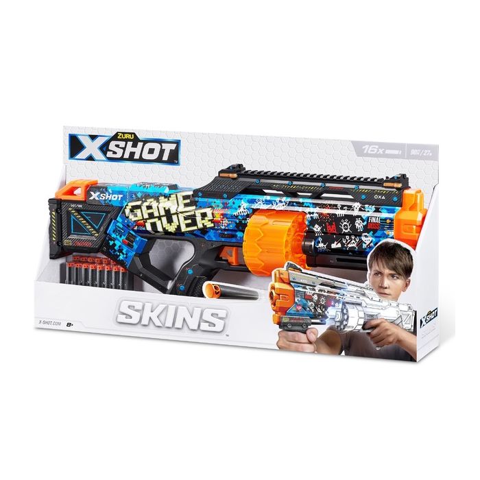 ZURU X-SHOT SKINS Last Stand_36518 36518A GameOver