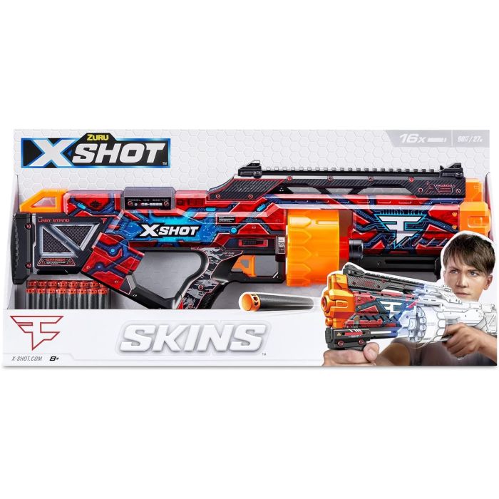 ZURU X-SHOT SKINS Last Stand_36518 36518H Faze