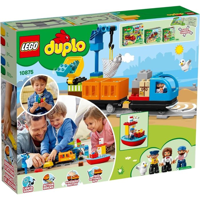 Lego Cargo Train_10875
