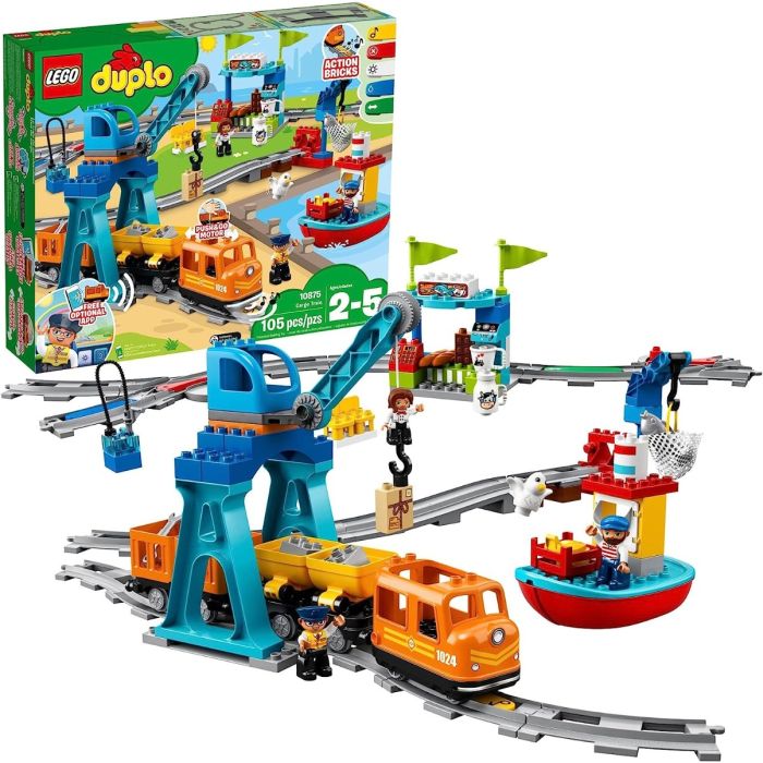 Lego Cargo Train_10875