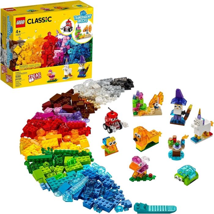 Lego Creative Transparent Bricks_11013