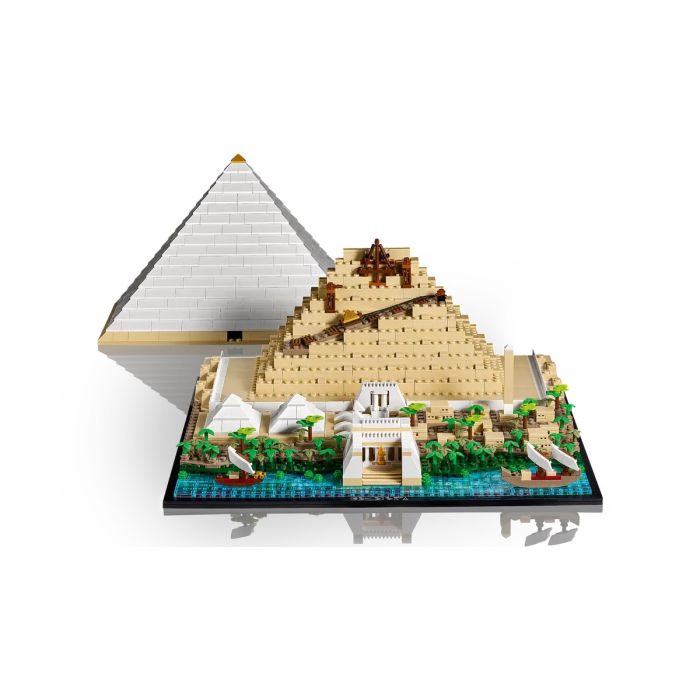 Lego Great Pyramid of Giza_21058
