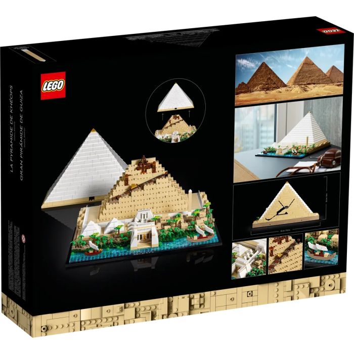 Lego Great Pyramid of Giza_21058