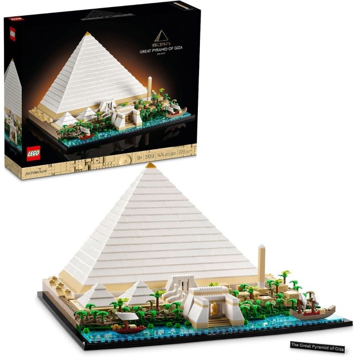 Lego Great Pyramid of Giza_21058
