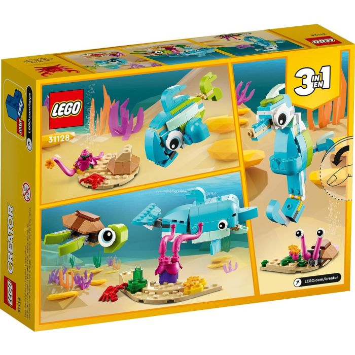 Lego Dolphin and Turtle_31128