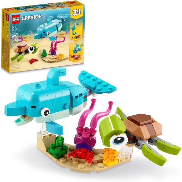 Lego Dolphin and Turtle_31128