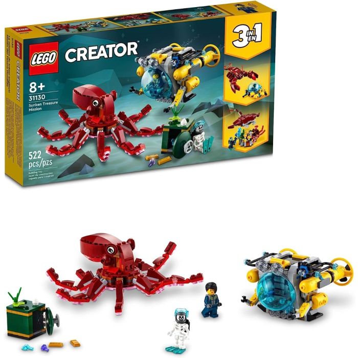 Lego Sunken Treasure Mission_31130
