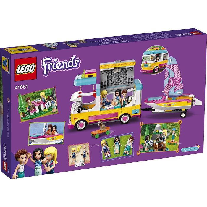 Lego Forest Camper Van and Sailboat_41681