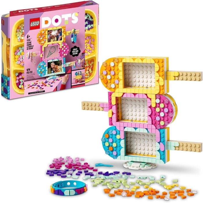 Lego Ice Cream Picture Frames & Bracelet_41956