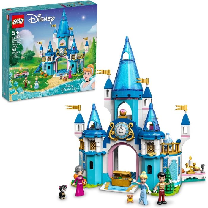 Lego Cinderella and Prince Charming's Castle_43206