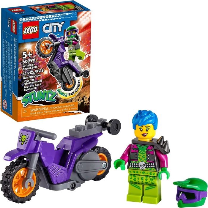 Lego Wheelie Stunt Bike_60296