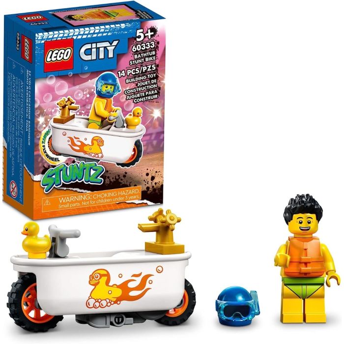 Lego Bathtub Stunt Bike_60333
