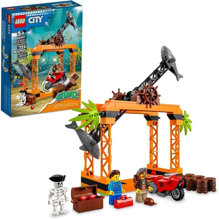Lego The Shark Attack Stunt Challenge_60342