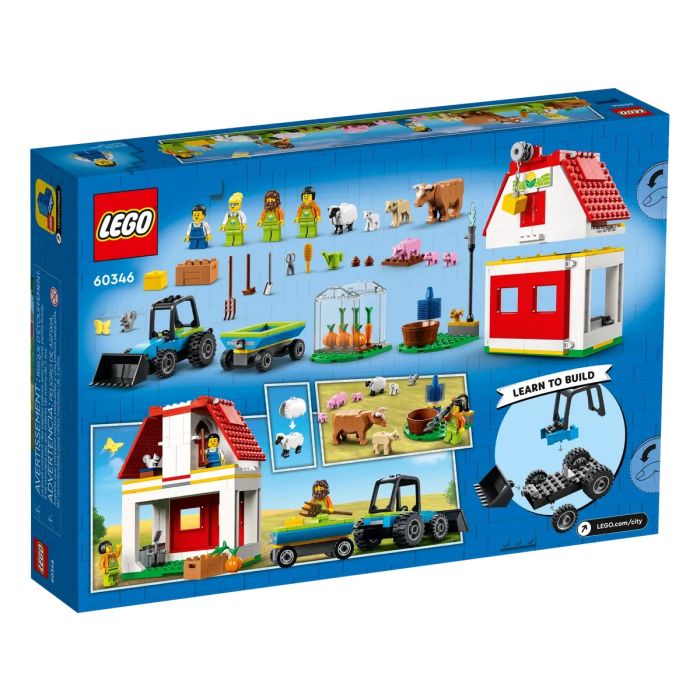 Lego Barn & Farm Animals_60346