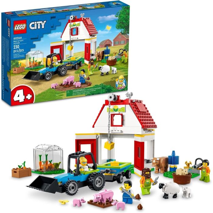 Lego Barn & Farm Animals_60346