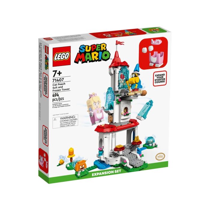 Lego Cat Peach Suit and Frozen Tower Exp Set_71407