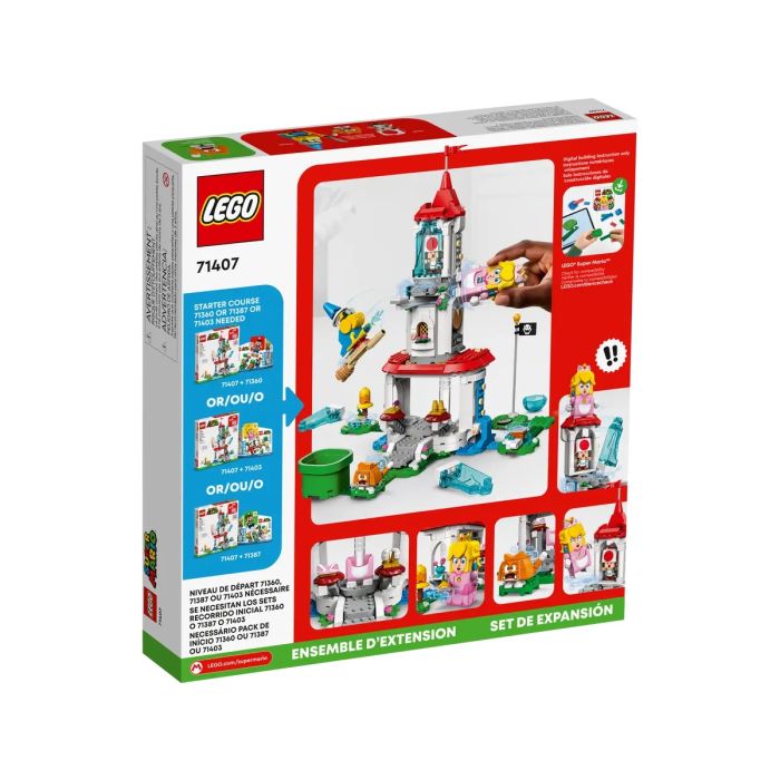 Lego Cat Peach Suit and Frozen Tower Exp Set_71407