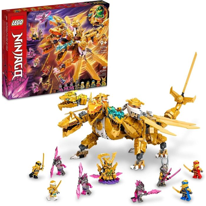 Lego Lloyd’s Golden Ultra Dragon_71774