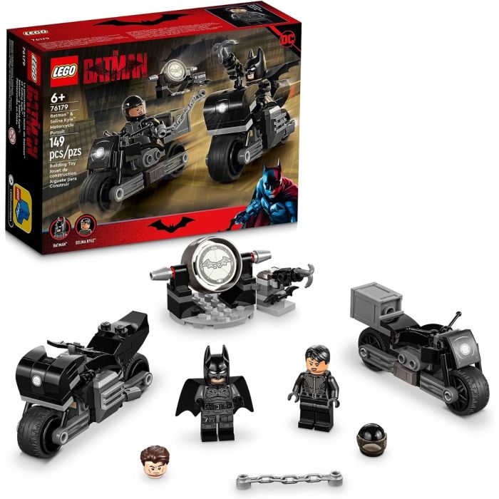 Lego Batman & Selina Kyle Motorcycle Pursuit_76179