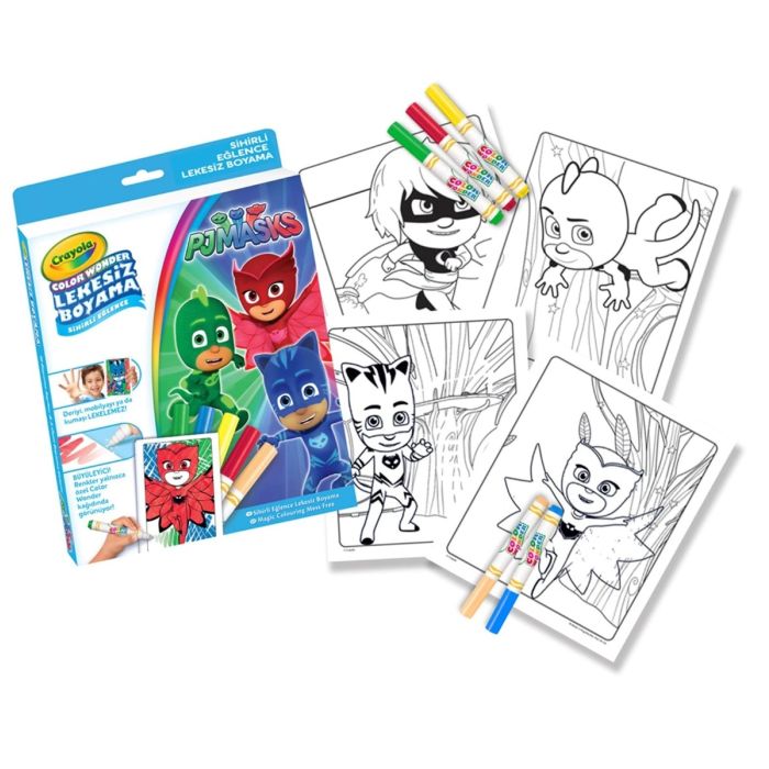 Crayola Colour Wonder PJ Masks ML Pack_12817
