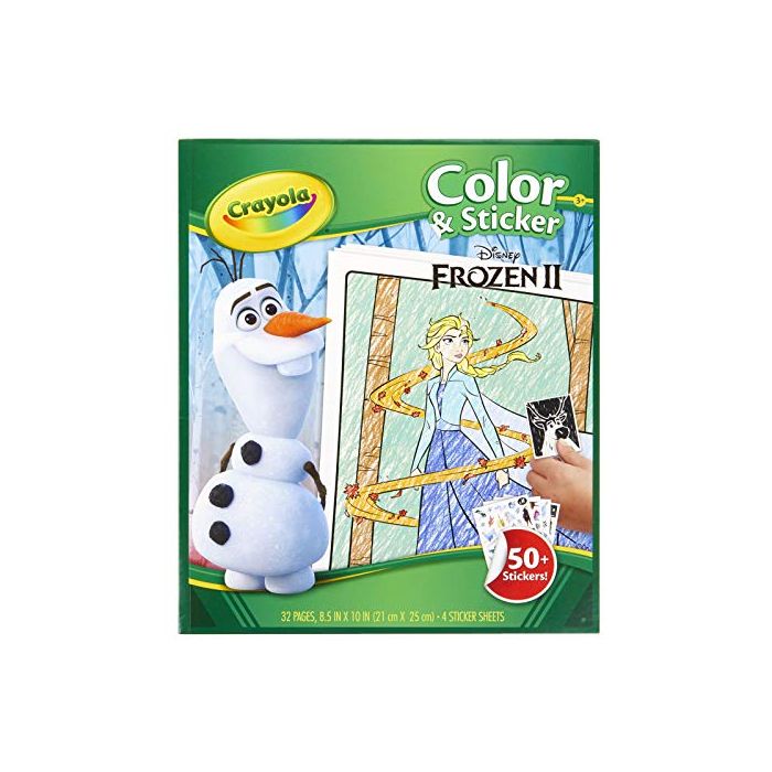 Crayola Frozen - Colour & Sticker_04-5864