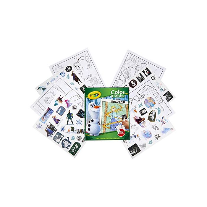 Crayola Frozen - Colour & Sticker_04-5864