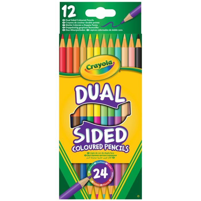 Crayola 12 Dual Sided Pencils_68-6100