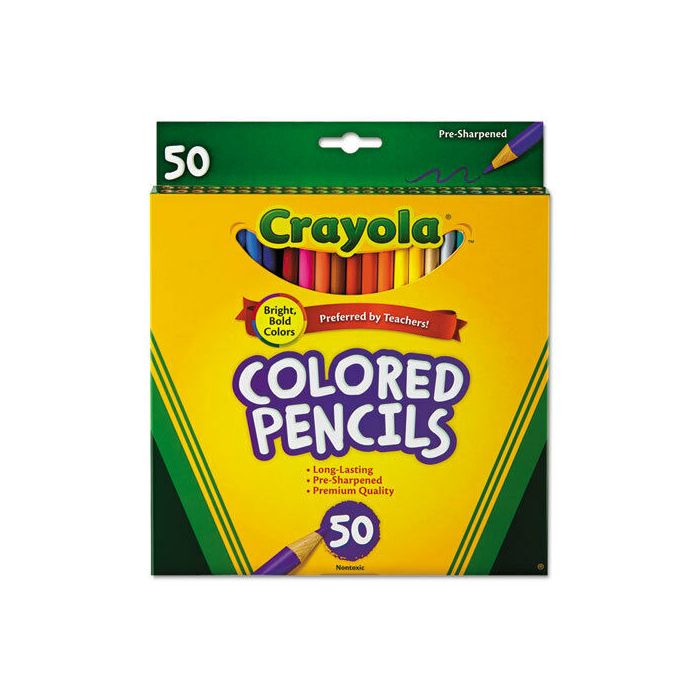 Crayola 50 Coloured Pencils_68-4050